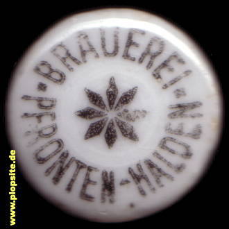 Bügelverschluss aus: Brauerei, Pfronten - Halden, Deutschland