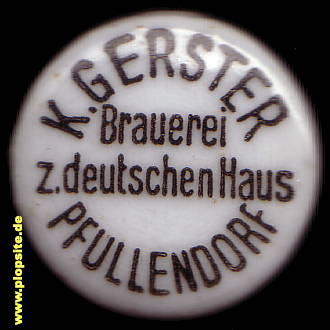 Bügelverschluss aus: Brauerei zum Deutschen Haus Gerster, Pfullendorf, Deutschland