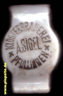 Bügelverschluss aus: Klosterbrauerei Sigel, Pfullingen, Deutschland
