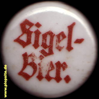 BÜgelverschluss aus: Klosterbrauerei Sigel, Pfullingen, Deutschland