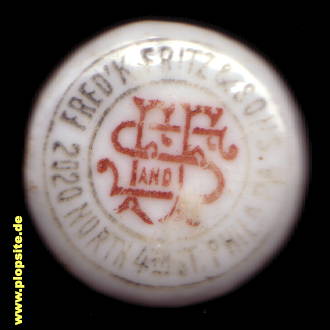 Obraz porcelany z: Philadelphia, PA, Fredrik Fritz & Sons,  US, unbekannt, USA