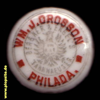 B�ügelverschluss aus: Philadelphia, PA, Ww J. Crosson,  US, unbekannt, USA