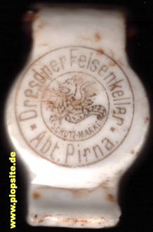 Bügelverschluss aus: Brauerei zum Felsenkeller, Pirna, Deutschland