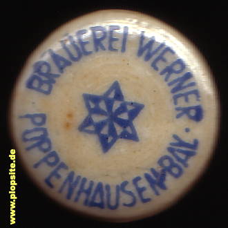 Bügelverschluss aus: Brauerei Werner, Poppenhausen / Ufr., Deutschland