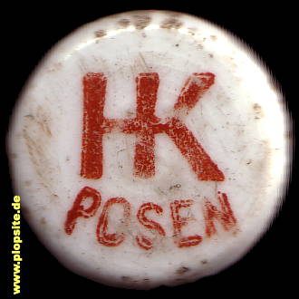 Obraz porcelany z: Posen, HK,  PL, unbekannt, Polska