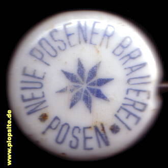 Bügelverschluss aus: Neue Posener Bairische Bierbrauerei J. Neu, Posen, Poznań, Polen