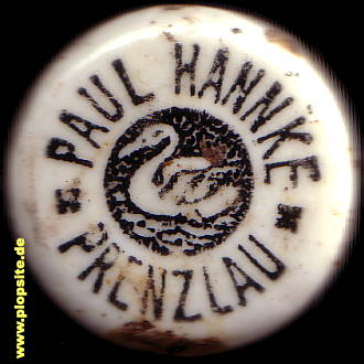 Bügelverschluss aus: Brauerei Paul Hannke, Prenzlau, Prentzlow, Deutschland