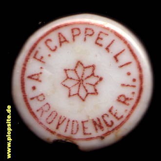 Obraz porcelany z: Providence, RI, A. F. Cappelli,  US, unbekannt, USA
