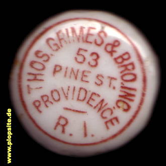 Obraz porcelany z: Providence, RI, Thomas Grimes & Brothers Inc.,  US, unbekannt, USA