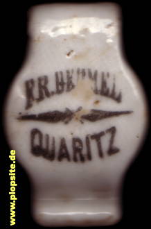 Bügelverschluss aus: Brauerei Friedrich Dehmel, Quaritz, Gaworzyce, Oberquell, Polen