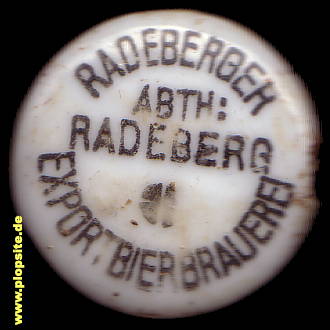 Bügelverschluss aus: Exportbierbrauerei, Radeberg, Deutschland