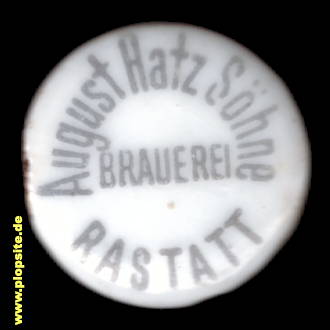 Bügelverschluss aus: Brauerei August Hatz Söhne OHG, Rastatt, Deutschland