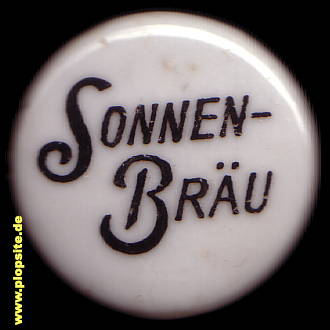 Bügelverschluss aus: Sonnen Bräu AG, Rebstein, Schweiz