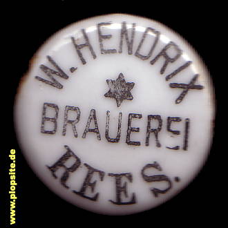 Bügelverschluss aus: Brauerei W. Hendrix, Rees, Deutschland