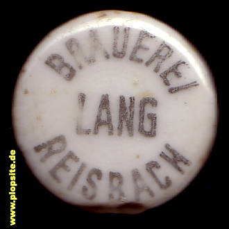 Bügelverschluss aus: Brauerei Lang, Reisbach / Vils, Deutschland