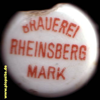 Bügelverschluss aus: Brauerei, Rheinsberg, Deutschland