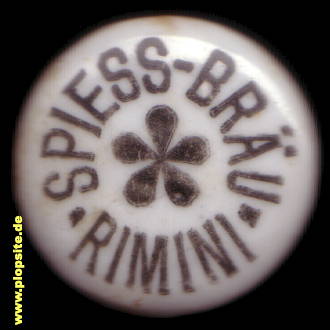 Bügelverschluss aus: Birra Spiess Bräu S.A., Rimini, Italien