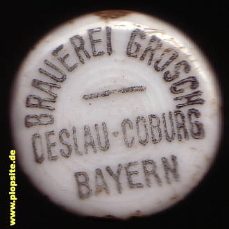 Bügelverschluss aus: Brauerei Hugo Grosch, Oeslau, Rödental-Oeslau, Deutschland