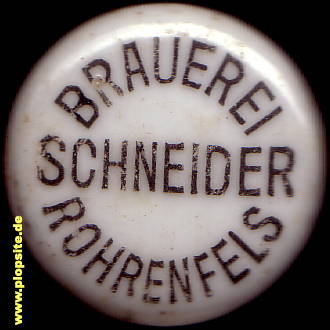 Bügelverschluss aus: Brauerei Schneider, Rohrenfels, Deutschland
