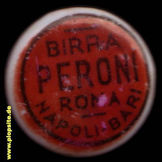 Bügelverschluss aus: Birra Peroni, Roma Napoli Bari, Italien