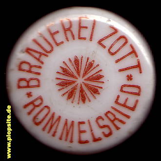 Bügelverschluss aus: Brauerei Zott, Rommelsried, Kutzenhausen-Rommelsried, Deutschland