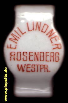 Obraz porcelany z: Rosenberg / Schlesien, Emil Lindner,  PL, unbekannt, Polska