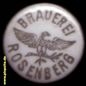 Bügelverschluss aus: Brauerei zum Adler Bauer, Rosenberg / Württemberg, Deutschland