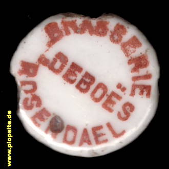 Bügelverschluss aus: Brasserie de L’Étoile Deboës, Rosendaël, Frankreich