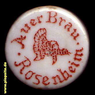 Bügelverschluss aus: Auer Bräu, Rosenheim, Deutschland