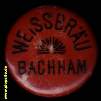 Picture of a ceramic Hutter stopper from: Bachham Weißbierbrauerei Birner, Rosenheim, Germany