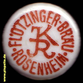 Obraz porcelany z: Flötzinger Bräu, Rosenheim, Niemcy