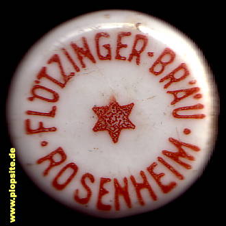 Obraz porcelany z: Flötzinger Bräu, Rosenheim, Niemcy