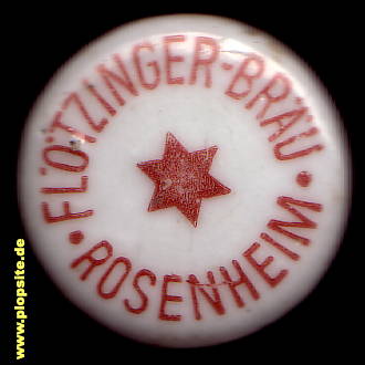 Obraz porcelany z: Flötzinger Bräu, Rosenheim, Niemcy