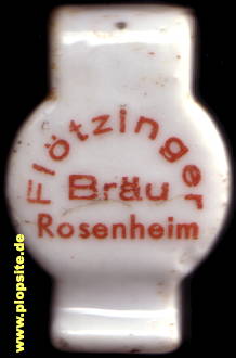 Obraz porcelany z: Flötzinger Bräu, Rosenheim, Niemcy