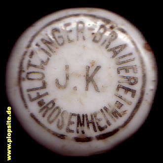 Obraz porcelany z: Flötzinger Brauerei, Rosenheim, Niemcy