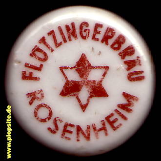 Obraz porcelany z: Flötzingerbräu, Rosenheim, Niemcy