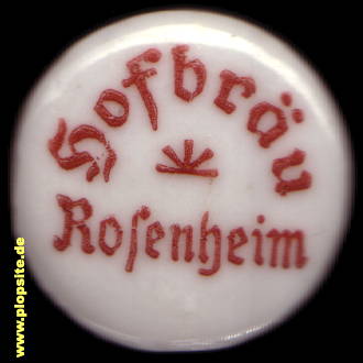 Bügelverschluss aus: Hofbräu, Rosenheim, Deutschland