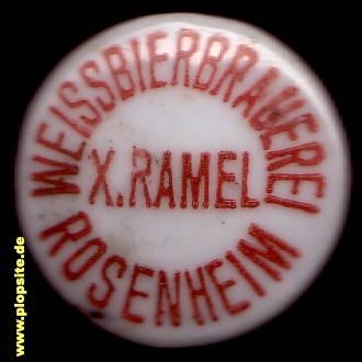 Bügelverschluss aus: Weißbierbrauerei Ramel, Rosenheim, Deutschland
