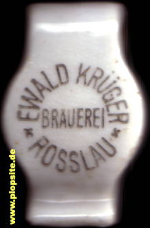 Bügelverschluss aus: Brauerei Ewald Krüger, Roßlau / AnhaltRolau/Elbe, Dessau-Rolau, Deutschland