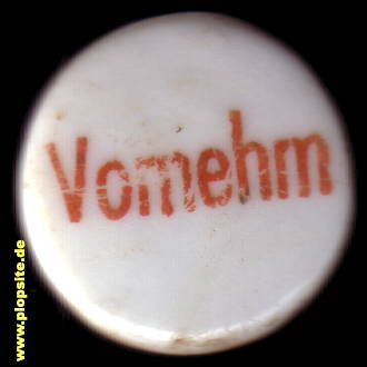 Bügelverschluss aus: Brauerei Vornehm, Ruhmannsfelden, Deutschland