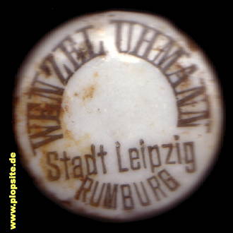 Obraz porcelany z: Rumburg; Wenzel Uhmann Stadt Leipzig,  CZ, unbekannt, Czechy