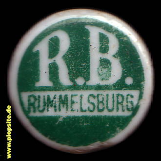 Bügelverschluss aus: Rummelsburger Brauhaus, Rummelsburg i. Pom., Miastko, Polen
