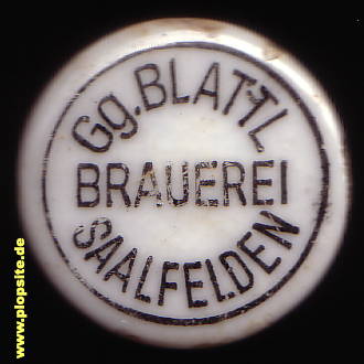 Bügelverschluss aus: Brauerei Georg Blattl, Saalfelden, Saalfelden am Steinernen Meer, Österreich