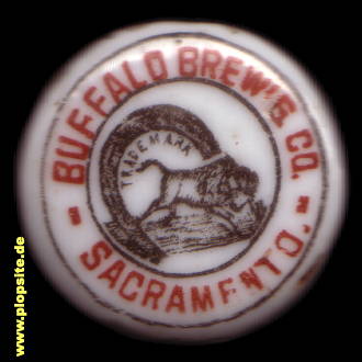 Bügelverschluss aus: Buffalo Brewing Co., Sacramento, CA, USA