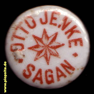 Obraz porcelany z: Sagan, Otto Jenke,  PL, unbekannt, Polska