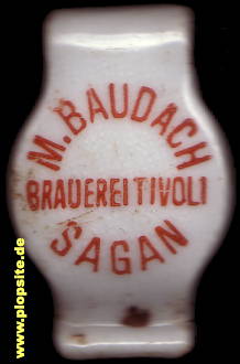 Obraz porcelany z: Tivoli Brauerei Moritz Baudach, Sagan, Żagań, Polska
