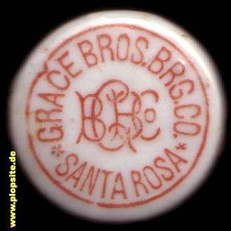 Bügelverschluss aus: Grace Brothers Brewing Co., Santa Rosa, CA, USA