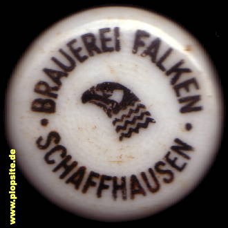 Bügelverschluss aus: Brauerei Falken, Schaffhausen, Schaffhouse, Sciaffusa, Schweiz