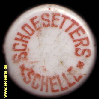 Bügelverschluss aus: Brasserie Schoesetters, Schelle, Belgien