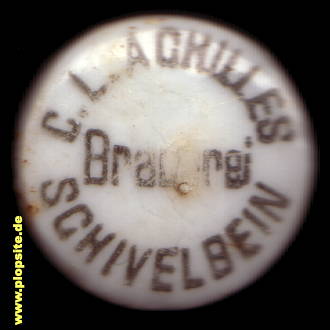 Bügelverschluss aus: Brauerei C.L. Achilles, Schivelbein, Świdwin, Polen